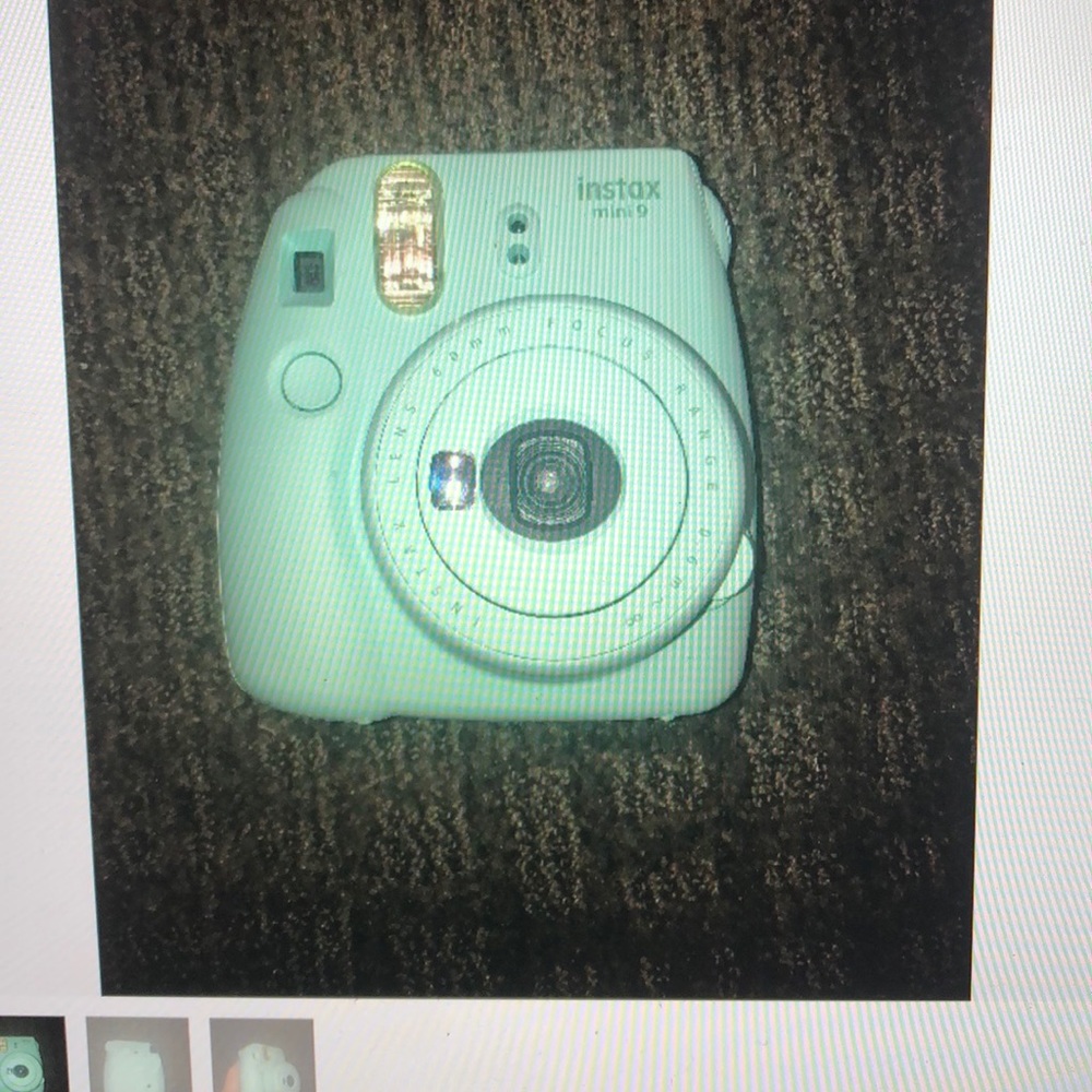 Blue instax Polaroid